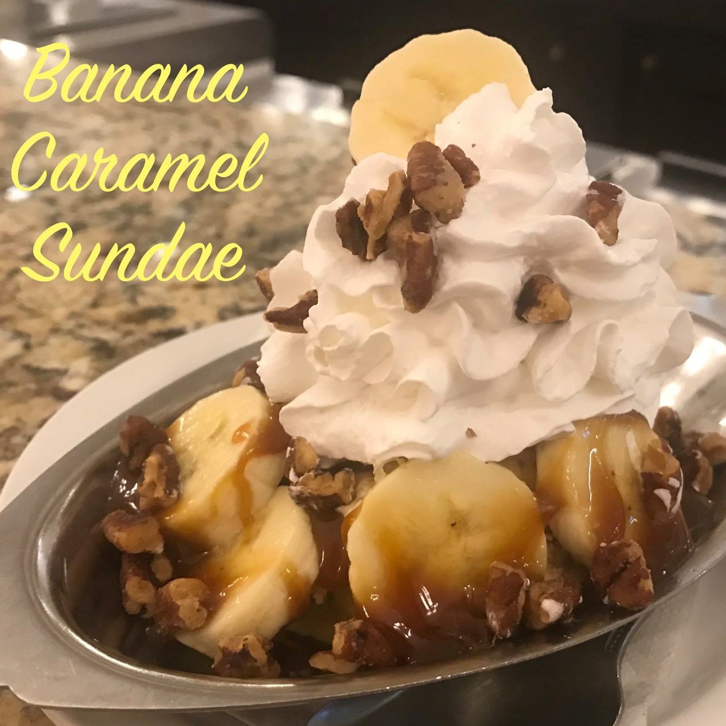 Banana Caramel Sundae